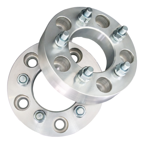 LNG 2pc 1.25" Wheel Spacers / Adapters - 5x120 To 5x4.75 (5x120.7) - 12x1.5 Studs