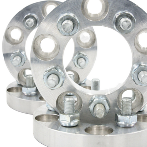 5x110 to 5x105 US Made 1 inch Wheel Adapters Spacers 65.1 bore 12x1.5 studs (MULTIPLE APPLICATIONS) x 4