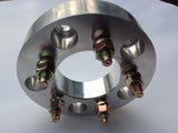 5x135 to 5x130 / 87.1mm USA Wheel Adapters 1.25" Thick 14x2 Lug Studs Billet Spacers x 2