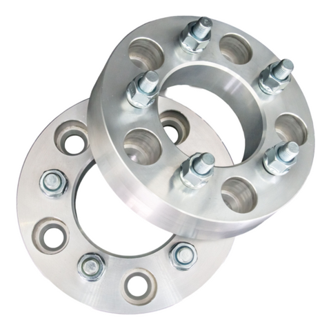 5x98 to 5x100 / 60mm US Made Wheel Adapters 1" Thick 12x1.5 Lug Studs Billet Spacers x2