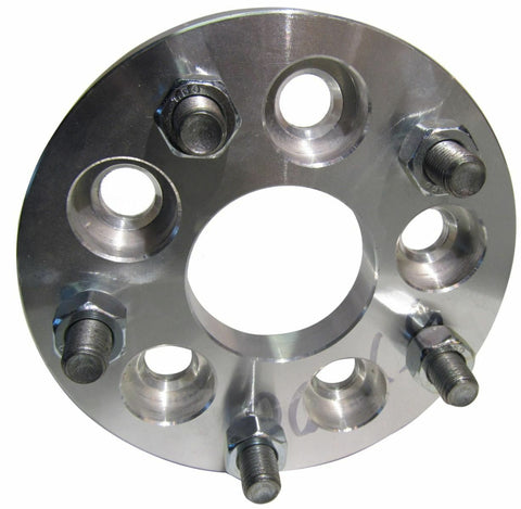 USA MADE 5x110 to 5x5.5 (139.7) / 65.1mm Wheel Adapters 1.25" Thick 12x1.5 Lug Studs (MULTIPLE APPLICATIONS) x4
