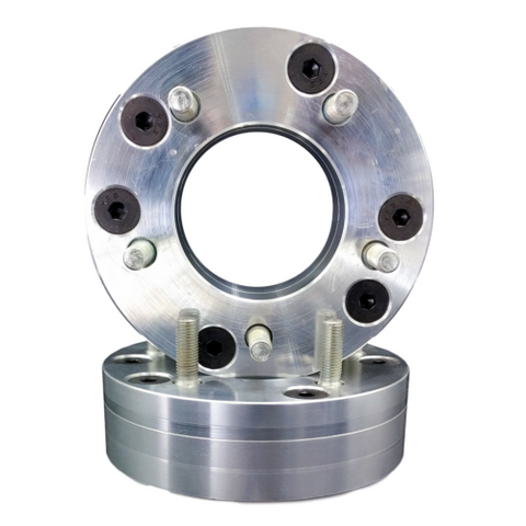 6x135 to 5x115 US Made 2pc Wheel Adapters 12x1.5 studs 2 in thick 87.1 Bore x 2