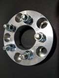 5x5 (127) to 5x100 / 78.1mm US Wheel Adapters 1.5" 12x1.5 Lug Stud 78.1 Bore Spacers x4