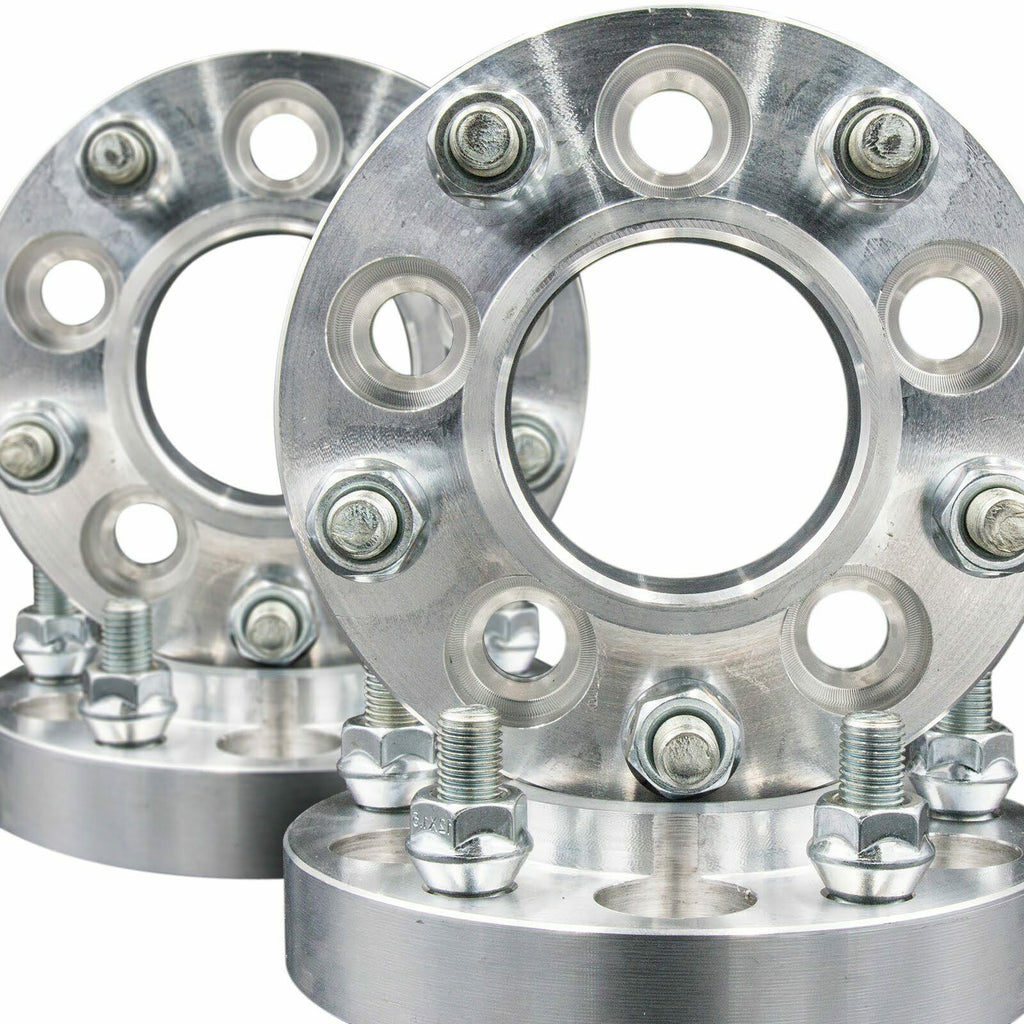 5x130 hub 71.5 to 5x4.75 US Wheel Centric 72.6 Adapters 1" Thick 14x1.5 studs x4